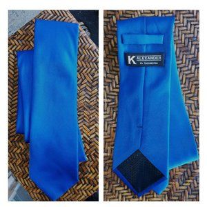 Classic neck tie - 3.5 width - royal blue
